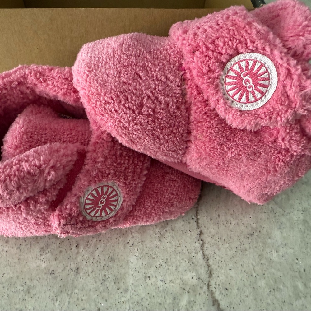 UGG Pink Baby Booties